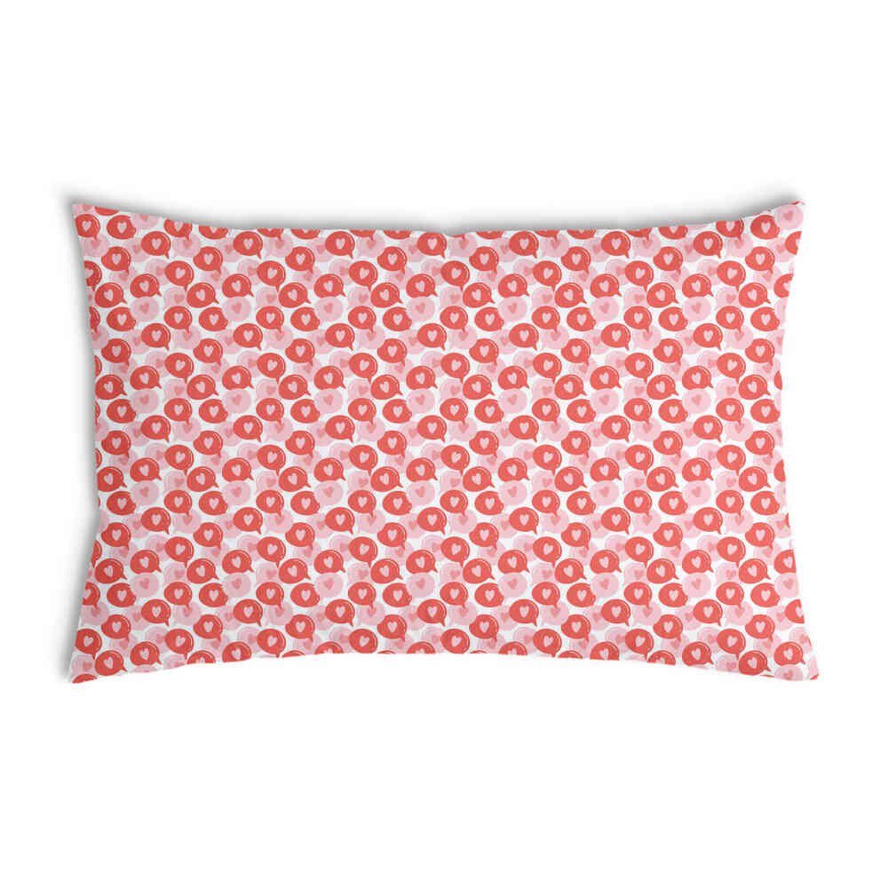 Cuscino salute fumetto con cuore