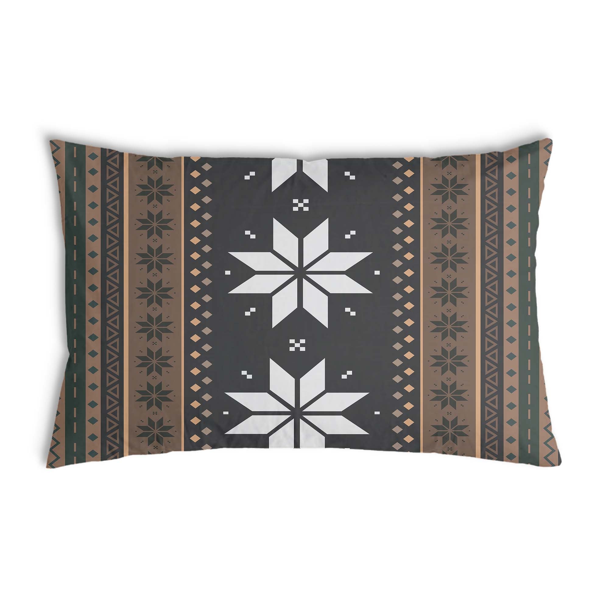 Cuscino sanitario a righe con stelle