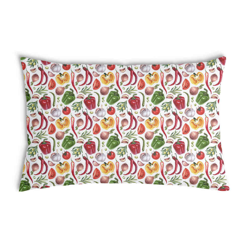 Cuscino sanitario con verdure
