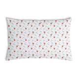 Cuscino salute bianco con scritta Love
