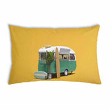 Cuscino sanitario giallo con bus