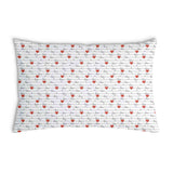 Cuscino salute bianco con scritta Love