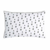 Cuscino sanitario bianco con nappe grigie