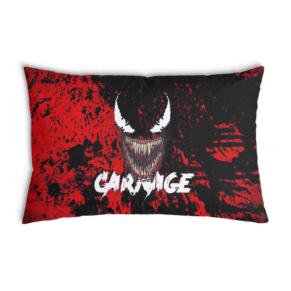 Cuscino salute nero volto joker