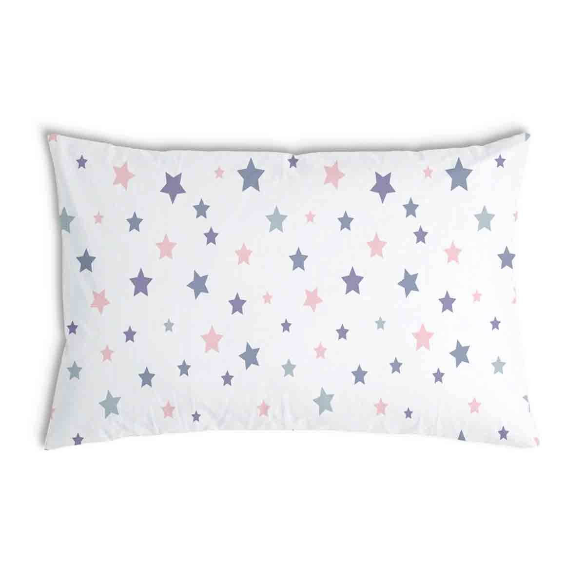 Cuscino sanitario bianco con stelle