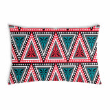 Cuscino sanitario con triangoli colorati