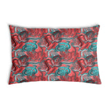 Cuscino salute astratto rosso