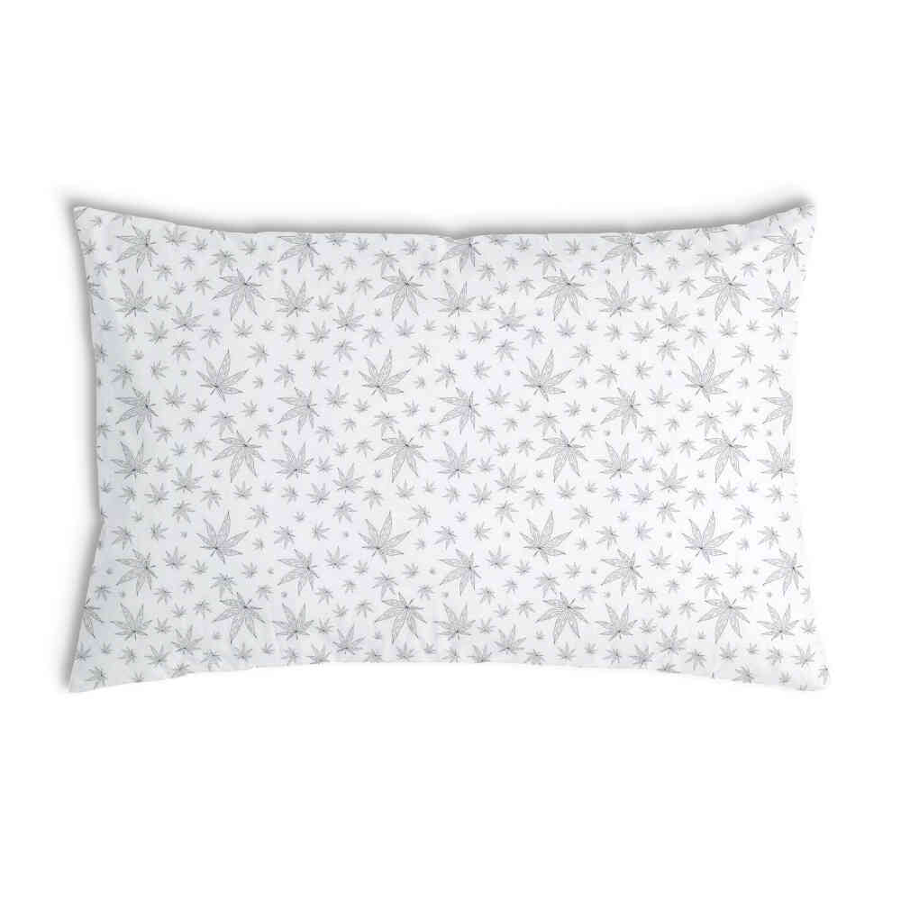 Cuscino sanitario grigio con edera