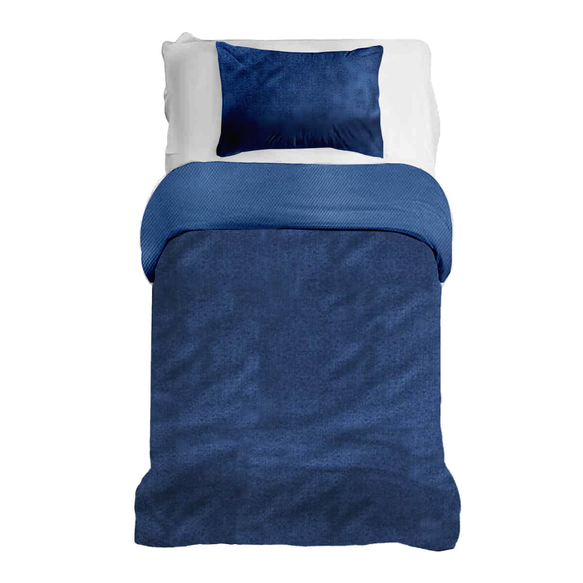 Coperta terapeutica set biancheria da letto 4 stagioni blu