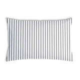 Cuscino sanitario bianco con strisce nere