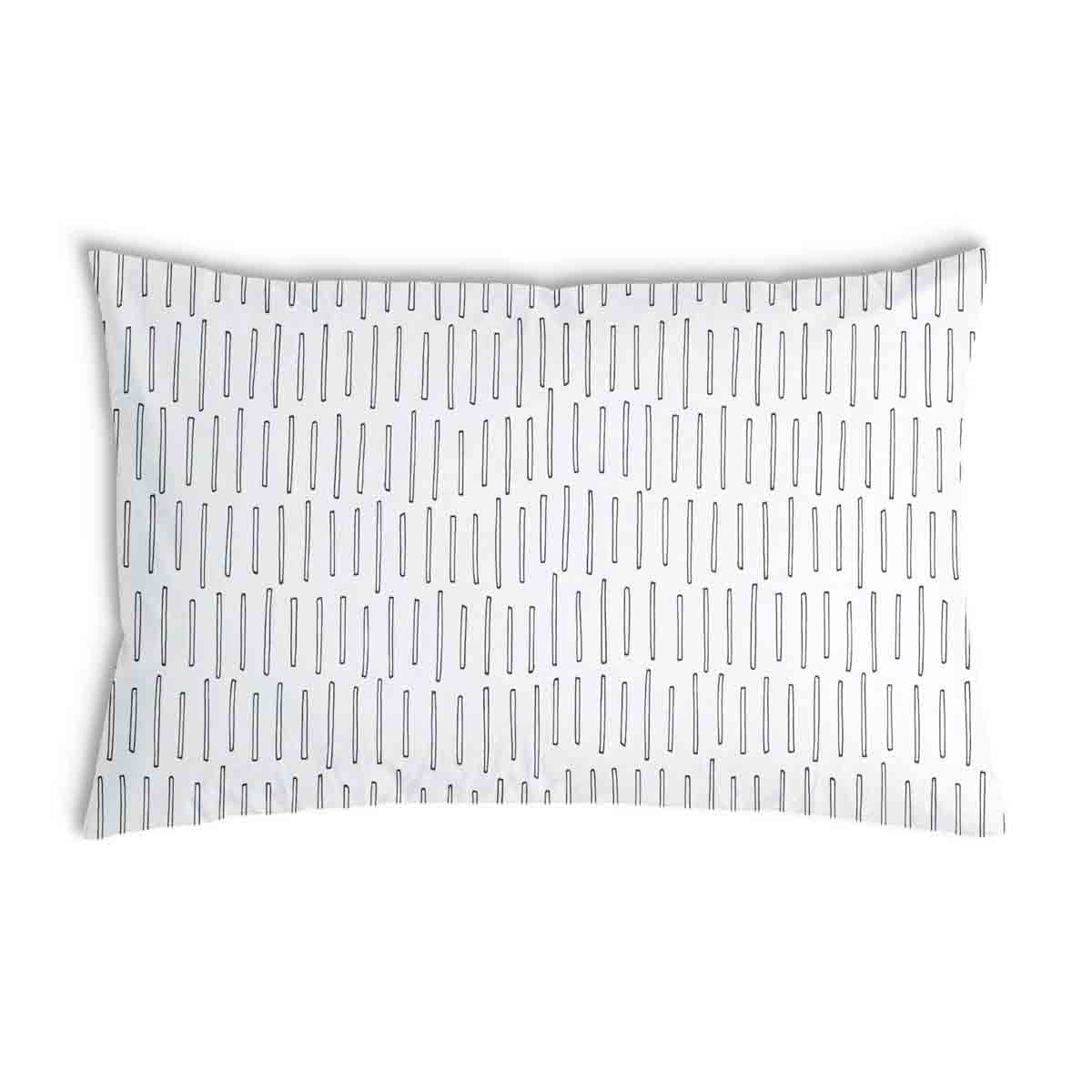 Cuscino sanitario bianco a strisce spesse