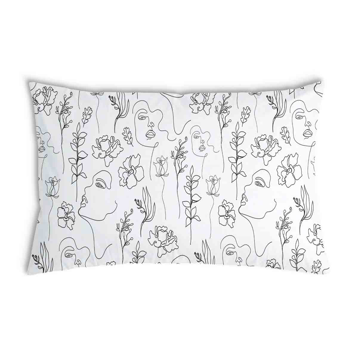 Cuscino salute fiori boho