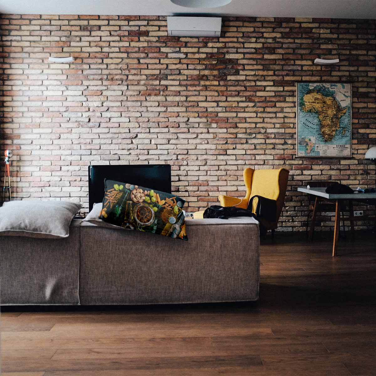 Cuscino salute serata italiana