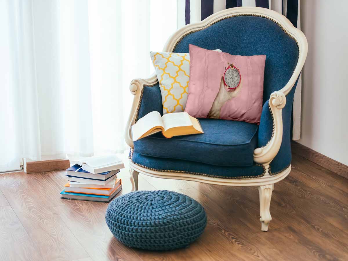 Cuscino salute rosa con frutto del drago