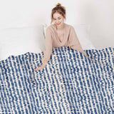 Coperta terapeutica originale - Rivestimento in cotone con puntini blu