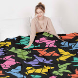 Coperta terapeutica originale - Rivestimento in cotone Origami cane