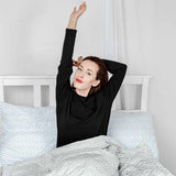 Set di biancheria da letto con coperte terapeutiche e gocce blu