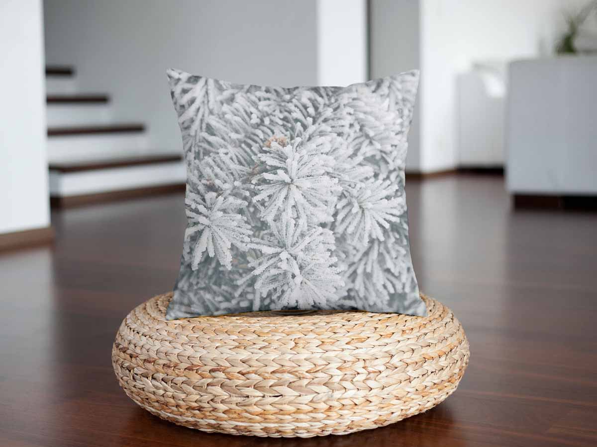 Cuscino sanitario con stalattiti di ghiaccio