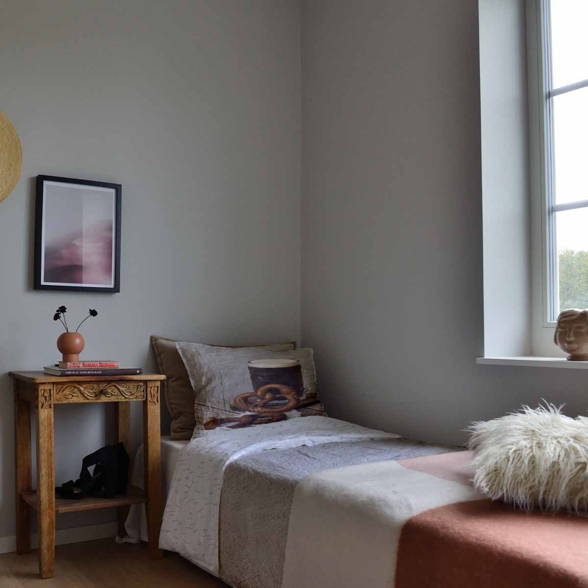 Set di biancheria da letto con coperte terapeutiche e pretzel