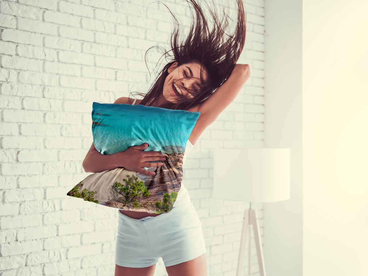 Cuscino salute Fernweh