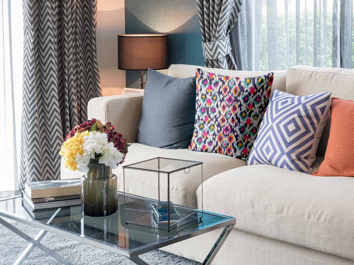 Cuscino sanitario colorato con stampa leopardata