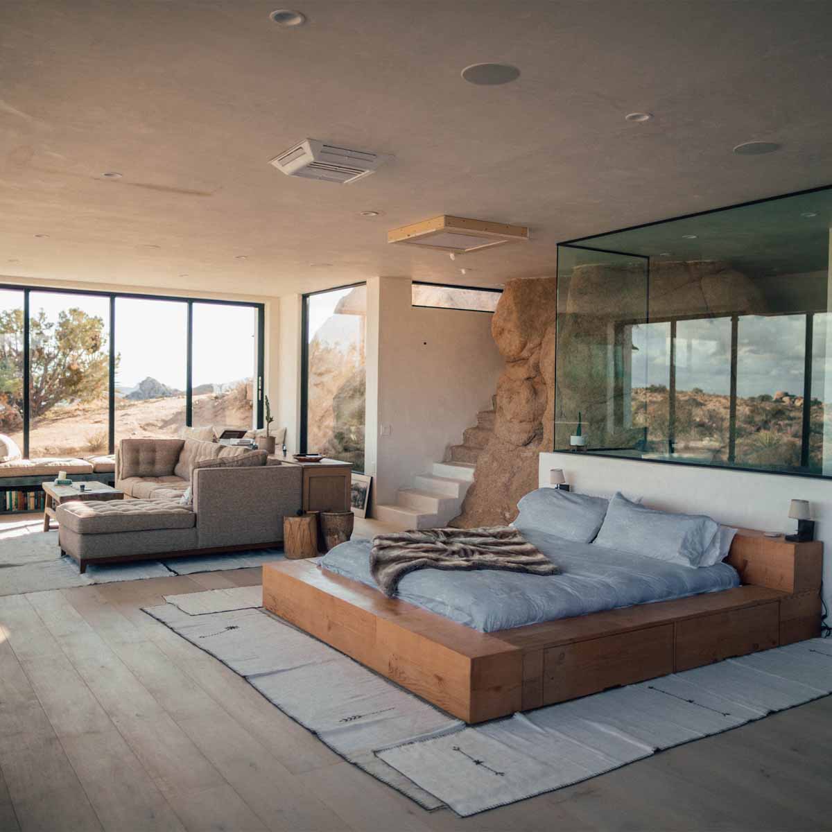 Set di biancheria da letto con coperta terapeutica grigia con fiocchi di neve