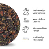 Set di biancheria da letto con coperta terapeutica marrone con cervo
