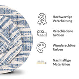Coperta terapeutica originale - Rivestimento in cotone con motivo blu