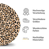 Set di biancheria da letto con coperta terapeutica stampa leopardo