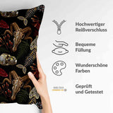 Cuscino salute Halloween scheletro