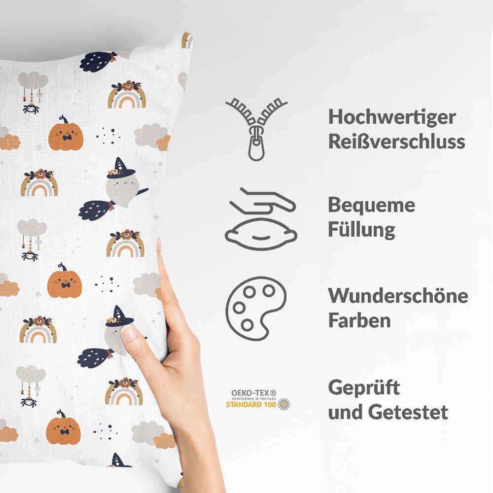 Cuscino salute bianco autunno