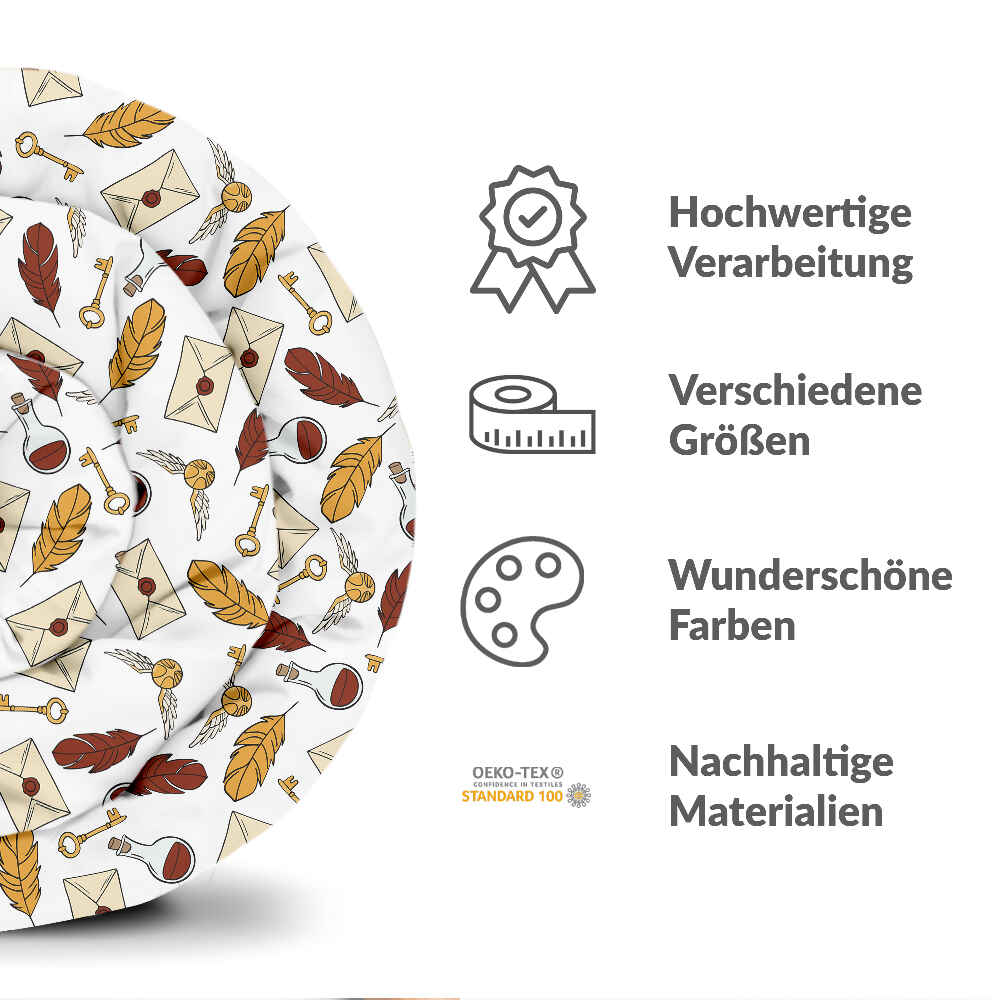 Set di biancheria da letto con coperta terapeutica Golden Snitch