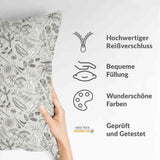 Cuscino salute grigio spezie