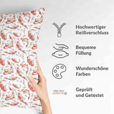 Cuscino salute carpa arancione
