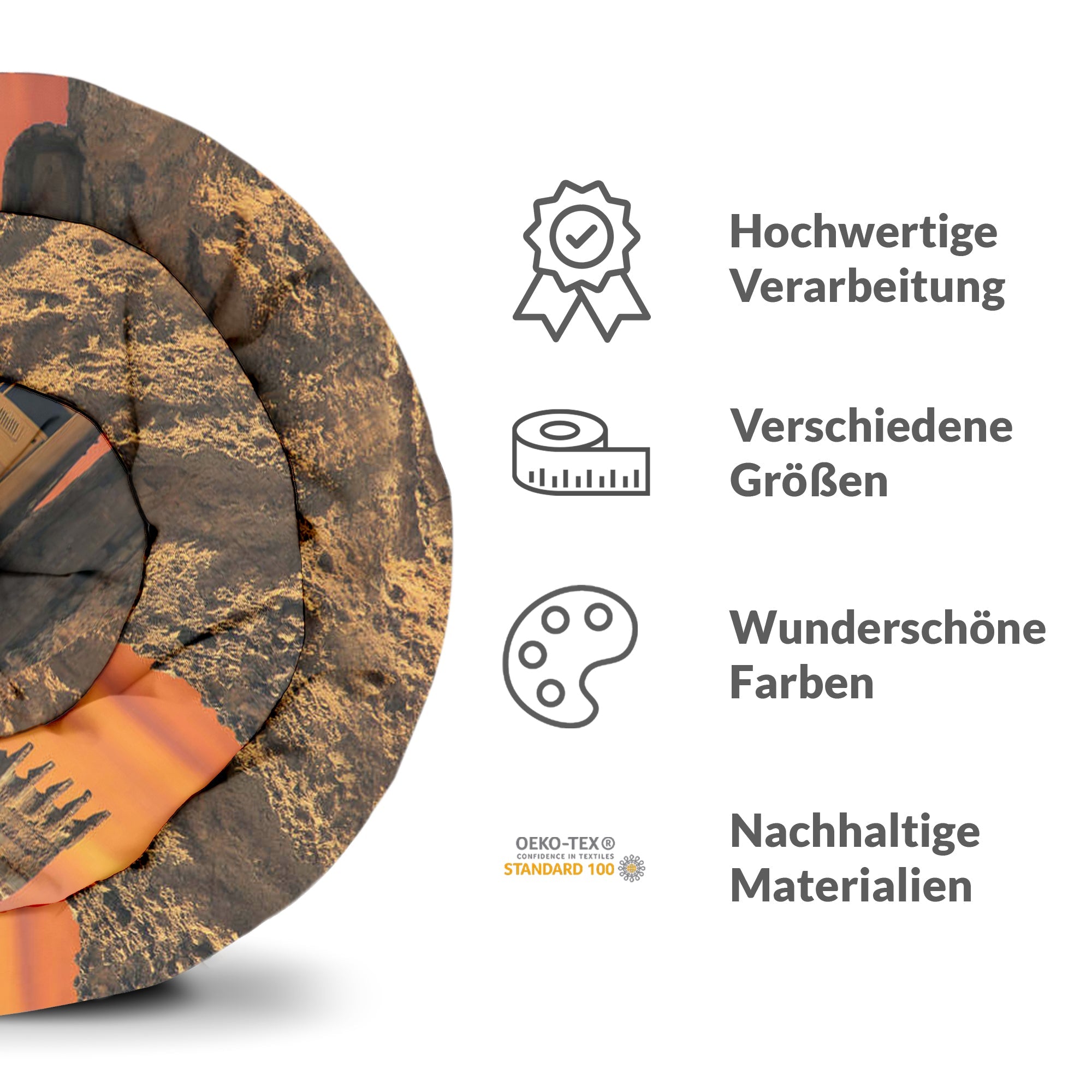 Set di biancheria da letto con coperta terapeutica Trattore all'alba