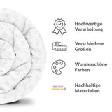 Coperta terapeutica originale - Rivestimento in cotone bianco Perché così serio?