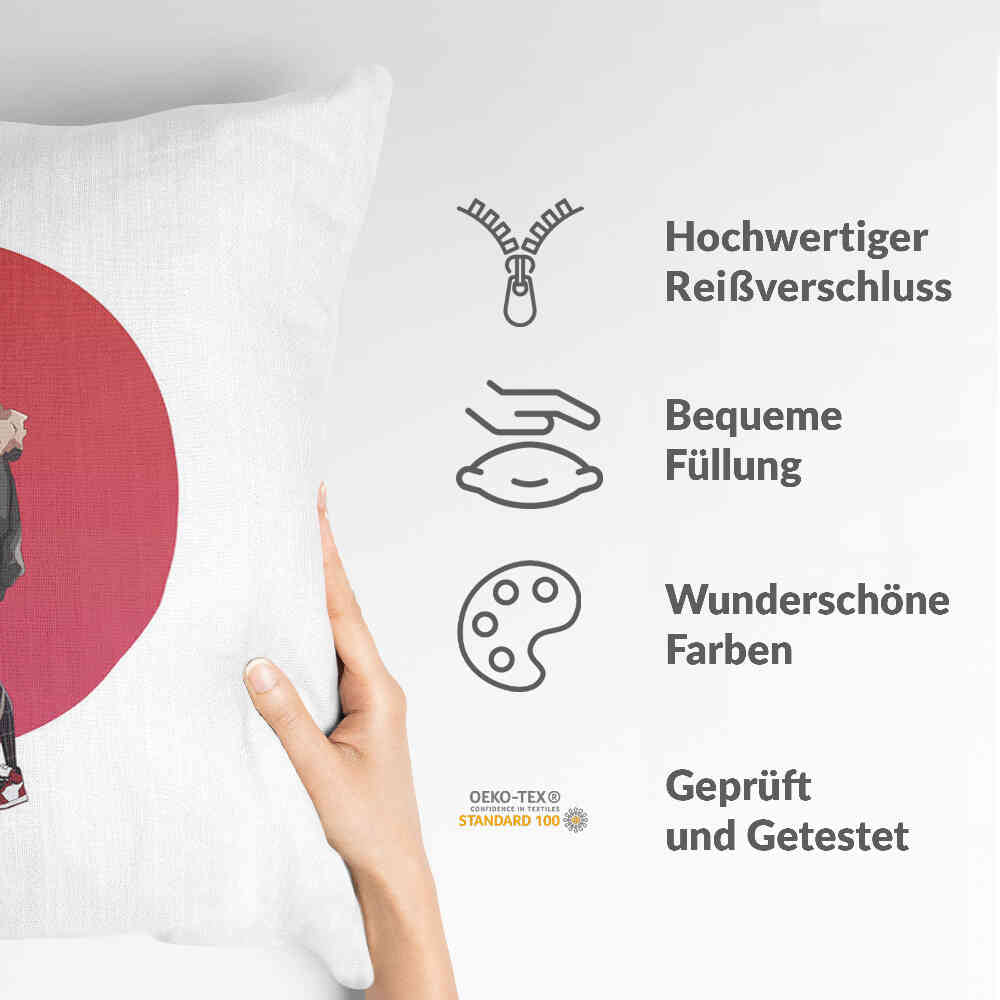 Cuscino sanitario bianco con Spiderman