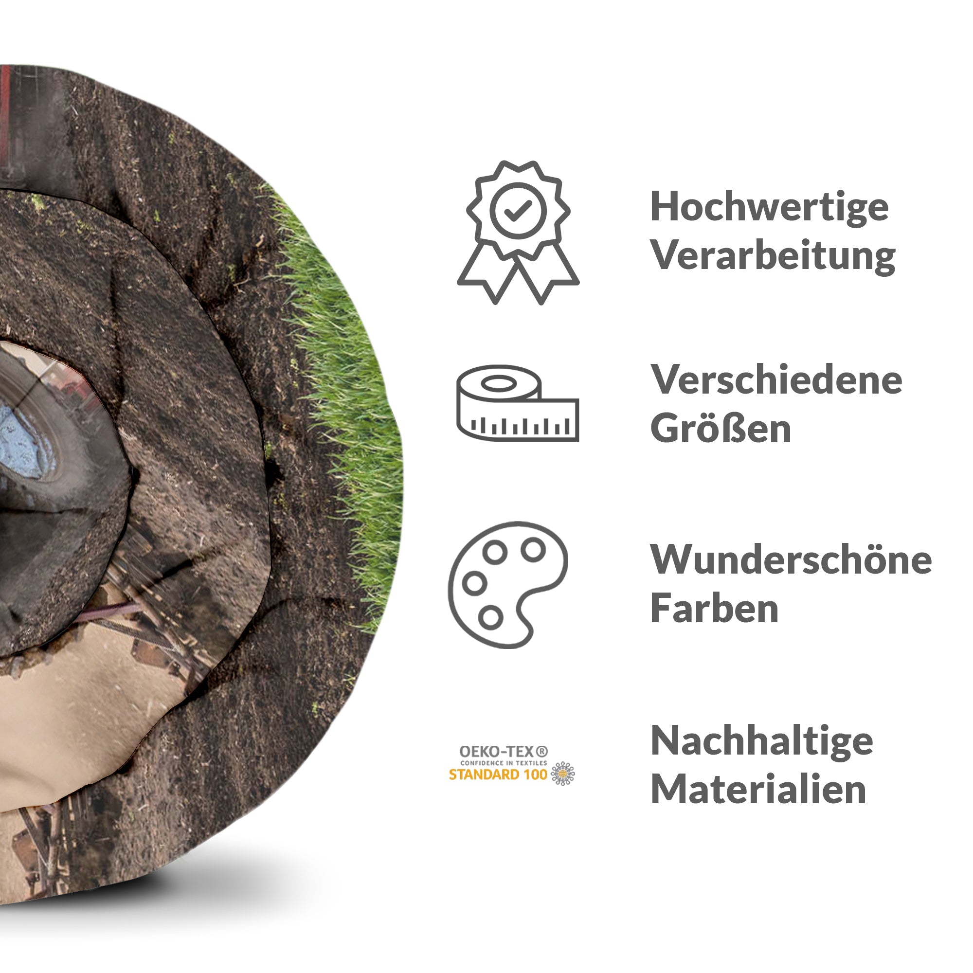 Coperta terapeutica originale - Rivestimento in cotone con grande trattore