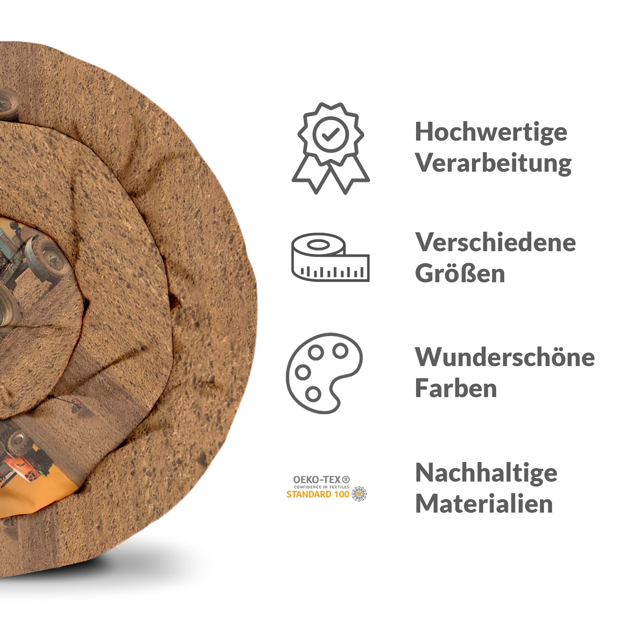 Set di biancheria da letto con coperte terapeutiche Due trattori