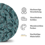 Set di biancheria da letto con coperte terapeutiche onde turchese-verde