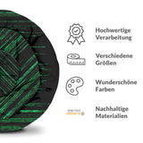 Coperta terapeutica originale - Rivestimento in cotone verde codice matrice