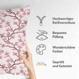 Cuscino salute fioritura di ciliegio giapponese