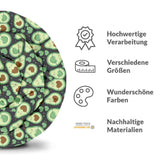 Set di biancheria da letto con coperte terapeutiche Avocado verde
