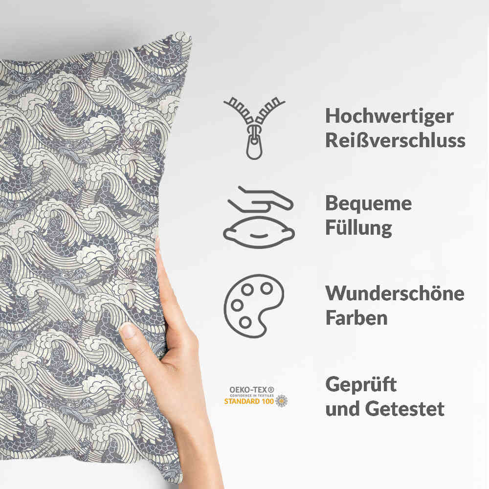 Cuscino salute mare tempestoso