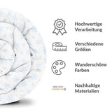 Set di biancheria da letto con coperte terapeutiche Fiocchi di neve
