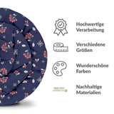 Set di biancheria da letto con coperta terapeutica blu ribes