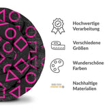 Coperta terapeutica originale - Rivestimento in cotone rosa forme Dalgona