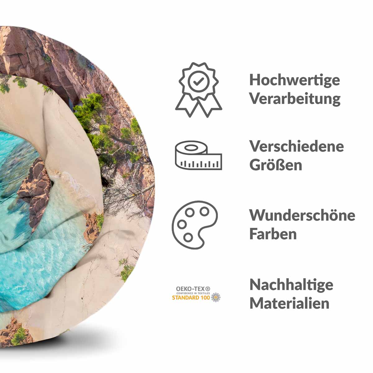 Coperta terapeutica originale - Rivestimento in cotone Fernweh