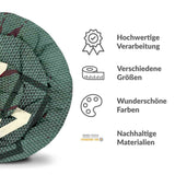 Set di biancheria da letto con coperta terapeutica verde 456