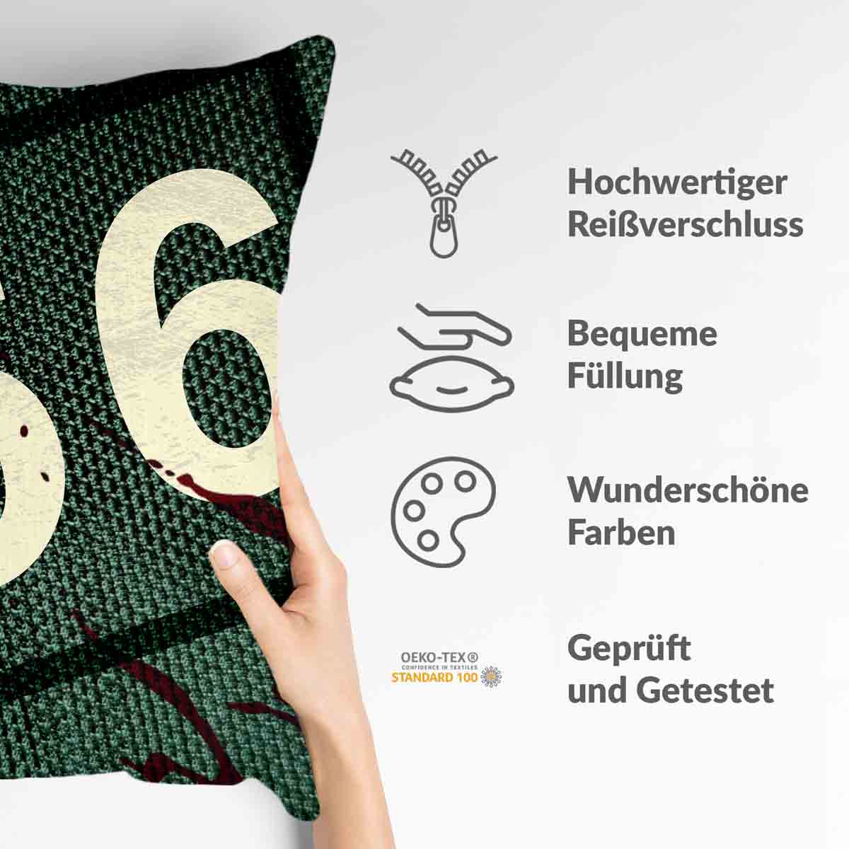 Cuscino salute verde 456